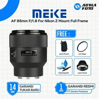 Lensa Meike AF 85mm f1.8 for Nikon Z Mount Full Frame STM / Meike 85 mm f/1.8 Fix Lens Original