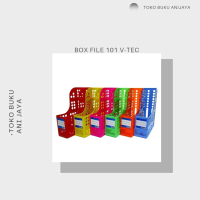 BOX FILE PLASTIK 101 V-TEC KUALITAS TERBAIK Kantor Desk