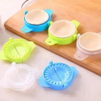 3PCS Plastic Dumpling Molds Chinese Food Jiaozi Maker Dough Press Dumpling Pie Ravioli Hand Mould Kitchen Creative DIY Tools