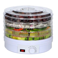 FD-05 Home Food Dehydrator Fruit Vegetable Herb Meat Drying Machine Snacks Food Dryer Fruit dehydrator with 5 trays