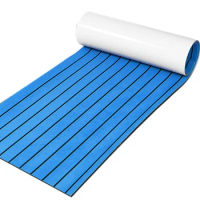 Foam Teak Decking EVA Marine Flooring Sheet Marine Blue 450X2400mm