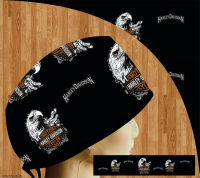 Topi dokter/Scrub hat/Surgical cap/Headcap printing premium harley davidson