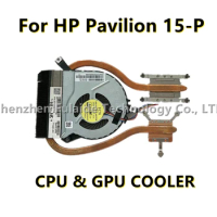 CPU Cooler Fan/Heatsink For HP Pavilion 15-P Series Radiator HeatSink