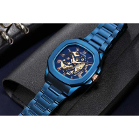 PROMO  BELLEDA 9484 RANTAI Jam Tangan Pria Tahan Air Anti Gores Mewah Stainless Steel Watches