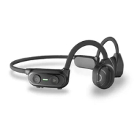 Alat bantu dengar konduksi tulang, headphone olahraga nirkabel tahan air bluetooth 5 headset 2020