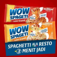 HALAL WOW SPAGETI CARBONARA BOLOGNESE AGLIO OLIO INSTANT SPAGETI VIRAL Cooking Food wow Spaghetti mu