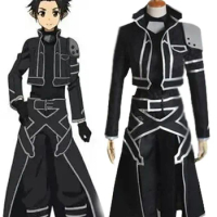 Sword Art Online ALfheim Online Kirito Spriggan Cosplay Costume Custom Made