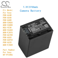 Cameron Sino 2700mAhCamera Battery for Sony HDR-PJ675 FDR-AX700 FDR-AX53 FDR-AXP33 FDR-AX33 HDR-PJ62