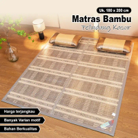 TIKAR LIPAT BAMBU TATAMI 180X200CM/ TIKAR BAMBU BERKUALITAS -X2A2