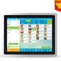 15" industrial all in one pc touch screen computer 2*com intel 1037U 1.8GHz Resolution1024 *768 tablet pc 2GB RAM 32G DDR3