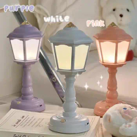 Mystery Box Mini Toy Vintage LED Night Light Luminous Lamp Decor For Birthday Room Bedside Bedroom Living Room Decor Kids Gift