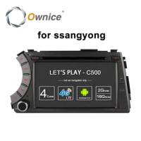 Ownice C500 for Ssangyong Kyron Actyon 4G SIM LTE Android 6.0 Octa 8 Core Car Dvd Gps Player 4G Wifi BT Radio 2GB RAM 32GB ROM