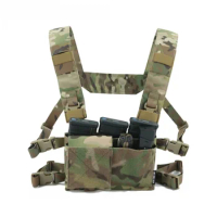 ApeForceGear Micro Fight MK3 Chest Rig Basic Set, Military Tactical Equipment, Army Gel Blaster, Tactical Gear, AFG-CR002