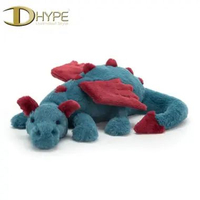 JELLYCAT LARGE DEXTER DRAGON 50CM 100% ORIGINAL DOLL ONLY