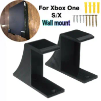 Wall Mount Stand For Microsoft Xbox One S X Console Wall Bracket Holder with Screw for xbox series x accessories