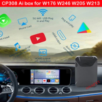 CP-308 For Benz A/B /C/E Class W176 W246 W205 W213 Wireless Carplay Android Youtube Decoder Box Screen Interface Mirror Link