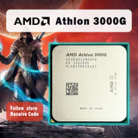 Amd athlon 3000g 3000g 3.5 ghz duplo-núcleo quad-thread processador cpu yd3000c6m2ofh soquete am4