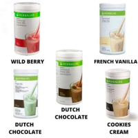 herbalife varian rasa susu Herbalife shake mix original Bubuk