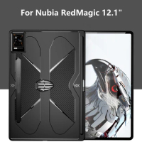For Red Magic 12.1" 2023 Case Soft Silicone Protection Cover For Nubia RedMagic Tablet 12.1 Inch Gaming Pad Shockproof Bumper