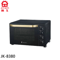 【JINKON 晶工牌】38L雙溫控旋風電烤箱(JK-8380)