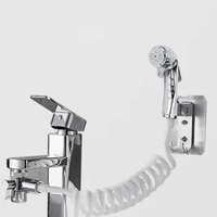 Toilet Hand Held Bidet Spray Shower Head set system Hose Connector Douche Kit Valve Bathroom Bidet Sprayer Jet Tap Holder B3