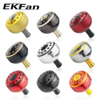EKFan 1pc Colorful Aluminum Alloy Fishing Reel Handle Knob for Spinning &amp; Bait Casting Fishing Reel Tool parts