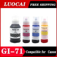 4 color Refill Ink For Canon GI-71 GI 71 For Canon PIXMA G1020 G1220 G2020 G2160 G2260 G3020 G3260 G3060 G3560 Refillable Ink