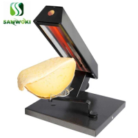 Angle adjustable electric butter roaster cheese fondue server machine cheese heating machine Triangle cheese melter machine