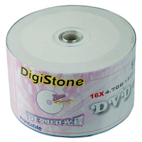 DigiStone 可印式A級 DVD-R 16X 裸裝 ( 600片)