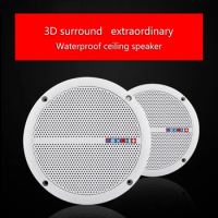 Ceiling Installation Speakers Set 87dB 70~20000Hz Frequency Response for Car
