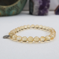 GELANG CITRIN BERFACET, ZENSTELLAR, GEMINI FLAT