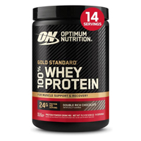 Optimum Nutrition Gold Standard 100% Whey Protein Powder Double Rich Chocolate 1.98 Pound (Packaging