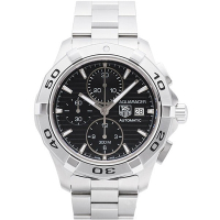 TAG HEUER 豪雅 AQUARACER(CAP2110BA0833)黑面機械腕錶x42mm