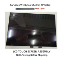 45% NTSC IPS 14'' WUXGA LED LCD Display Touchscreen Digitizer Assembly N140JCA-ELK For Asus Vivobook S14 Flip TP3402z 1920X1200