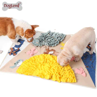 Garden Dog Smell Blanket Slow Food Decompression Puzzle Food Hiding Mat Training Pet Smell Mat