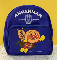 【震撼精品百貨】麵包超人 Anpanman 麵包超人兒童用皮質後背包-藍#11061 震撼日式精品百貨