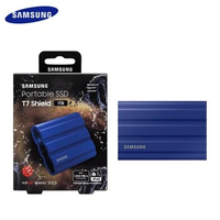 SAMSUNG 1TB Portable SSD 2TB USB 3.2 Gen 2 Type C External Solid State PSSD T7 Shield For Desktop Laptop 100% Original