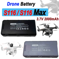 Original 3.7V 2000MAh S116Max Drone Battery For S116/S116Max RC Quadcopter Replacement Battery Acces