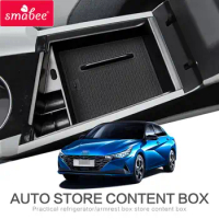 for Elantra Avante CN7 2020 2021 Car Armrest Box Storage Center console Interior Tidying Accessories