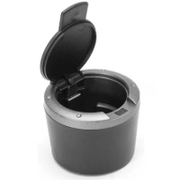 Portable Cigarette Smoking Cup Ashtray Ash Holder Cigarette Holder with Lid for Office/Home/Car [Size:78mm*59mm]