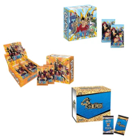 One Piece Box Collection Cards Booster Wanted Luffy Monkey Rare Anime Game Playing Cards