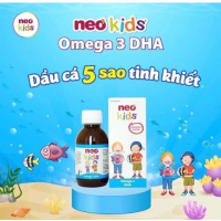 Neo Kids Omega 3 DHA 150ml - Hỗ trợ bổ sung DHA, vitamin cho trẻ