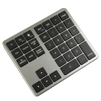 新品35鍵雙模數字鍵盤藍芽手提電話電腦相容便攜辦公靜音無線鍵盤