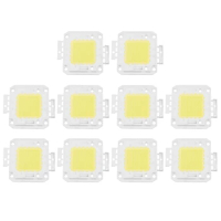 10X 50W LED Driver Waterproof IP67 Power Supply High Power Adapter + 50W LED Chip Bulb Energy Saving For DIY Daylight
