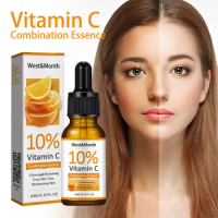 Vitamin C Face Serum Skin Care Whitening Cream Hyaluronic Acid To Remove Dark Spots Pigment Wrinkle Sunburn Remover Shrink Pores
