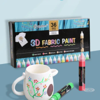 Acrylic Paint Marker Pen Water-based Acrylic Paint Marker Set Washable  Marker Kit for Kids Quick