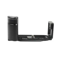 JINTU Pro Black Metal QR L Plate / L Bracket Hand Grip Holder for Sony RX1 RX1R Mirrorless Camera