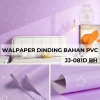 Wallpaper Stiker Uk 60CM x 3M Dinding Ruangan Belajar Kamar Dapur Anti Minyak Interior Anti Panas Ba