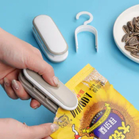 Bag Sealer Clip Sealing Mini Machine Packaging Heater Snacks Plastic Cell Plastic Bags Food Closure Clothespins for Kitchen