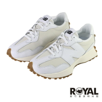 New Balance 327 米白 皮革 休閒 復古慢跑鞋 女款 NO.B2146【新竹皇家 WS327LA B】